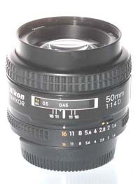 Nikon 50 mm F 1.4
